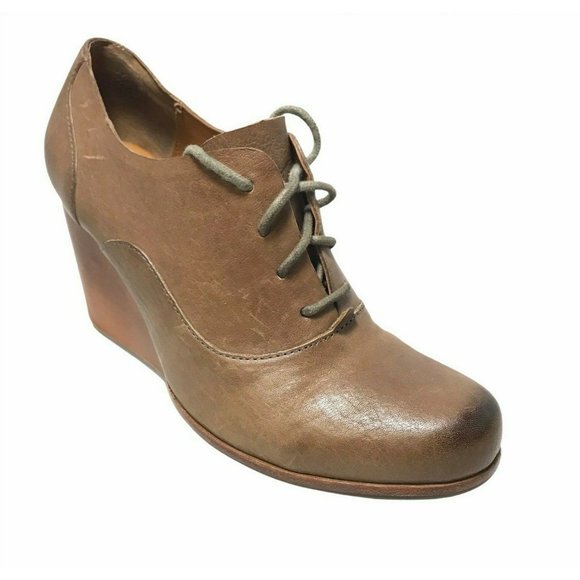 Kork-Ease Shoes - Kork Ease Meteora Tanned Leather Lace Up Booties